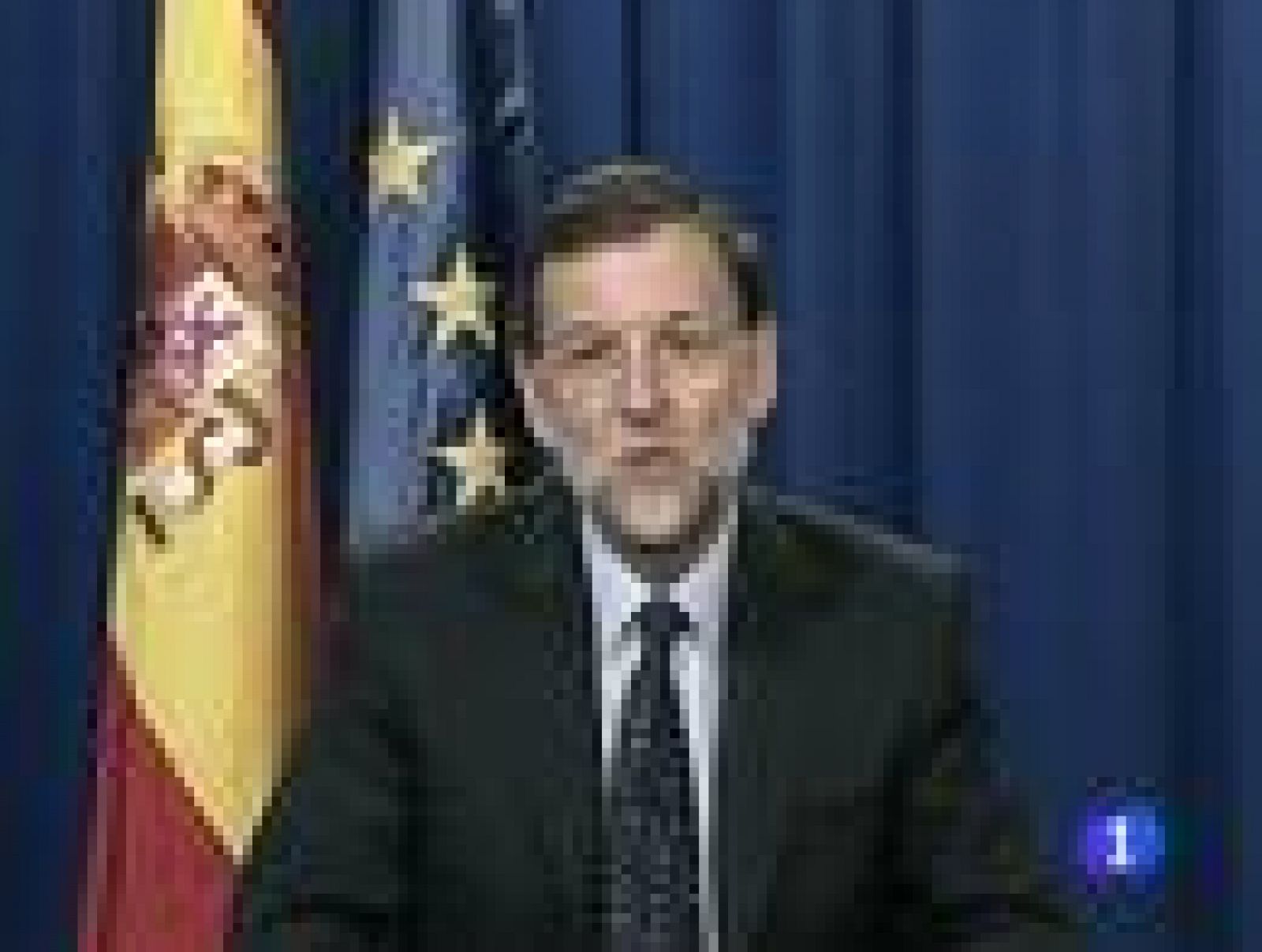 Telediario 1: Videoconferencia de Rajoy  | RTVE Play