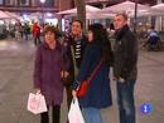 Telediario 1 - Cenas navideñas