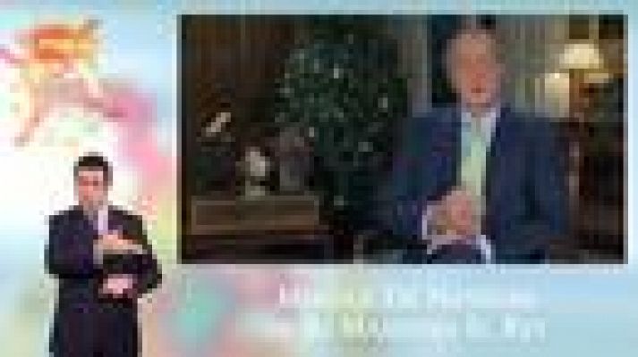  - Discurso íntegro del rey en lengua de signos 2011