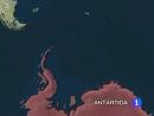 Telediario 1 - Una navidad en la Antártida