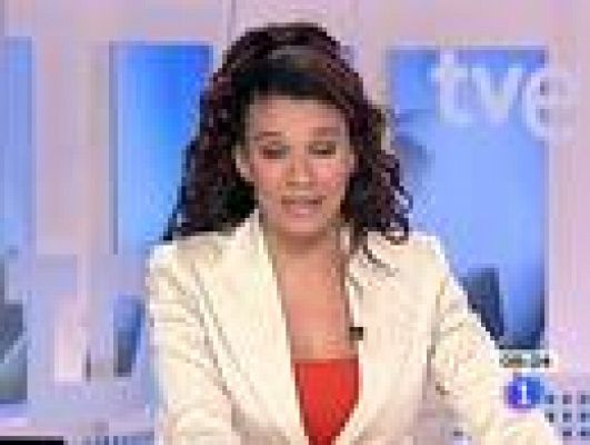 Telediario 1 - Simeone llega al Atlético