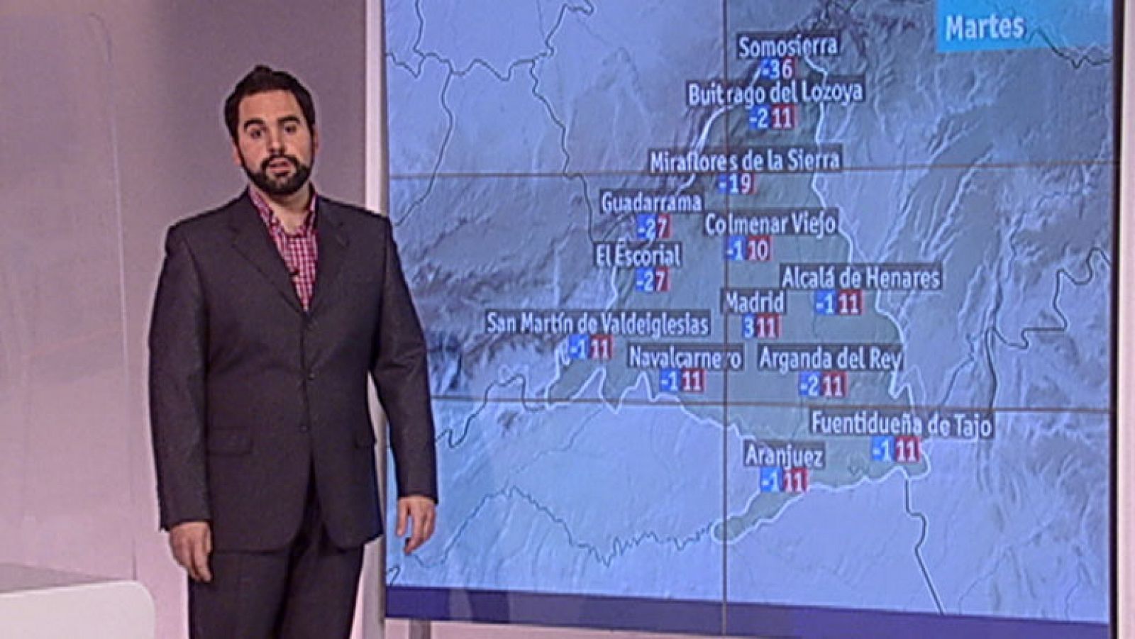 El tiempo en la Comunidad de Madrid - 26/12/11