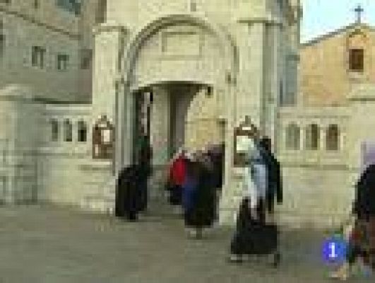 Telediario 1 - Fiestas navideñas en Belén