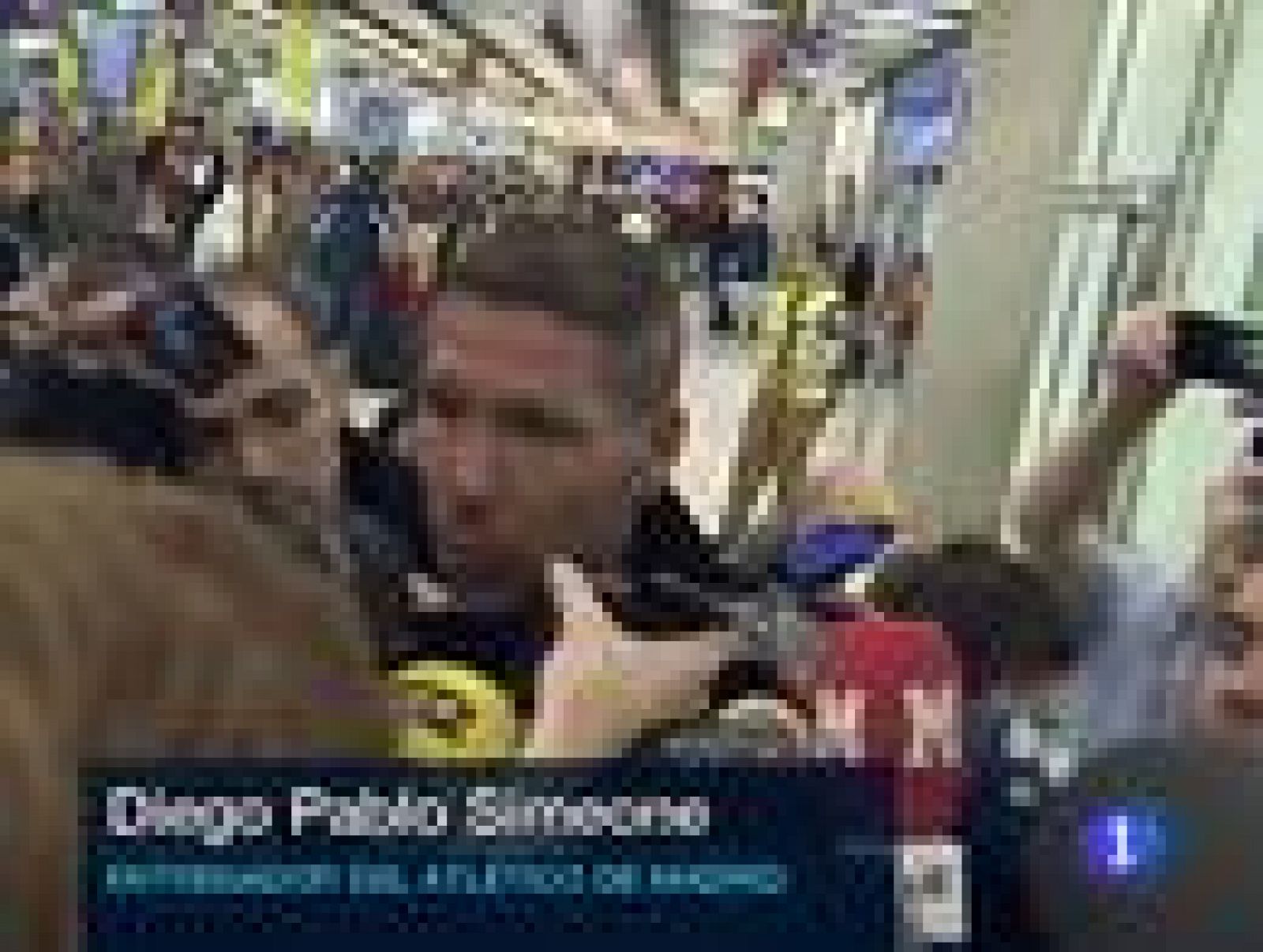 Telediario 1: Simeone: "Estoy muy feliz" | RTVE Play