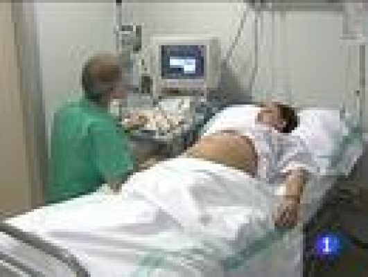 Telediario 1 - Temor a dar a luz