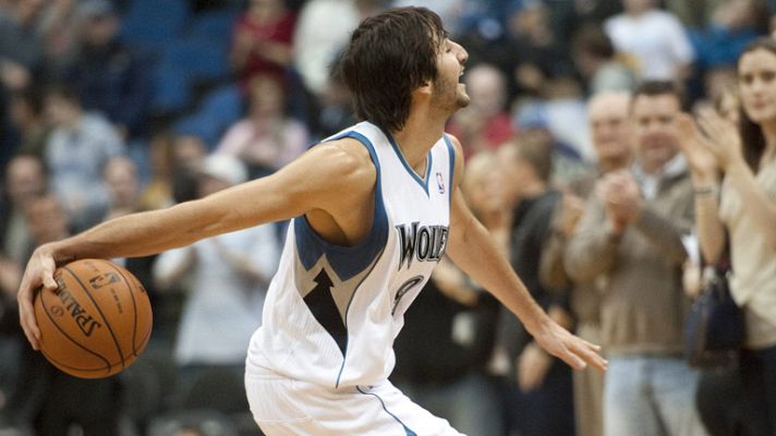 Telediario 1 - Ricky Rubio debuta en la NBA con derrota