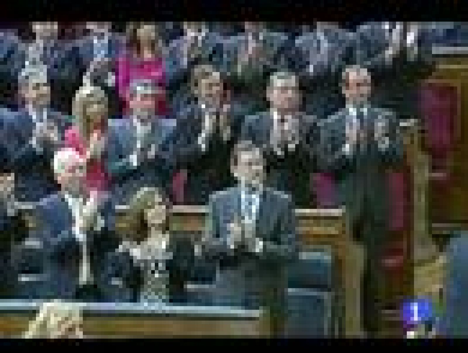 El rey abre la décima legislatura de la democracia