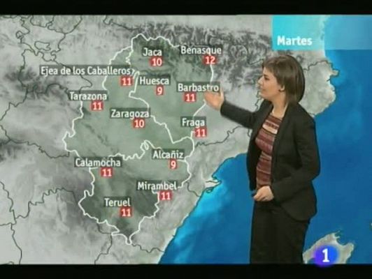 El tiempo en Aragón - 27/12/11