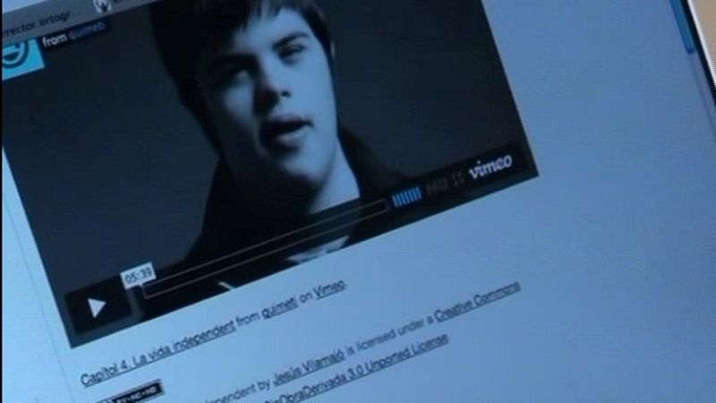 Bloguero con Sindrome de Down