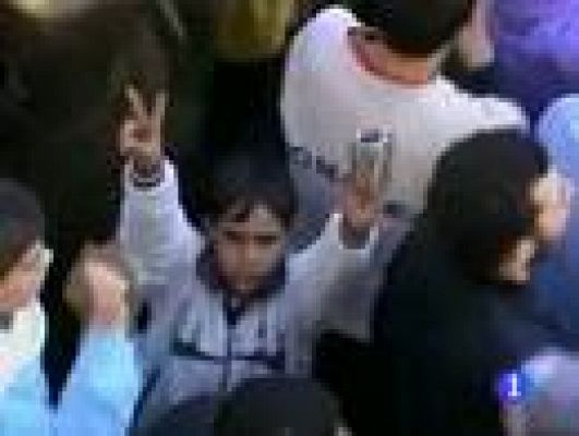 Telediario 1 - El plan de paz todavía está lejos