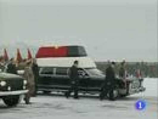 Telediario 1 - Tres horas de cortejo