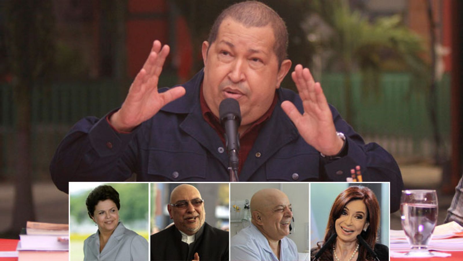 Hugo Chávez vislumbra la mano de Estados Unidos tras el cáncer de los líderes latinoamericanos