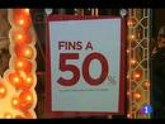 Telediario 1 - Rebajas en Navidad