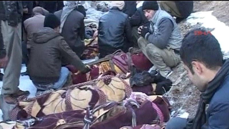 35 civiles kurdos han muerto en un ataque aéreo  