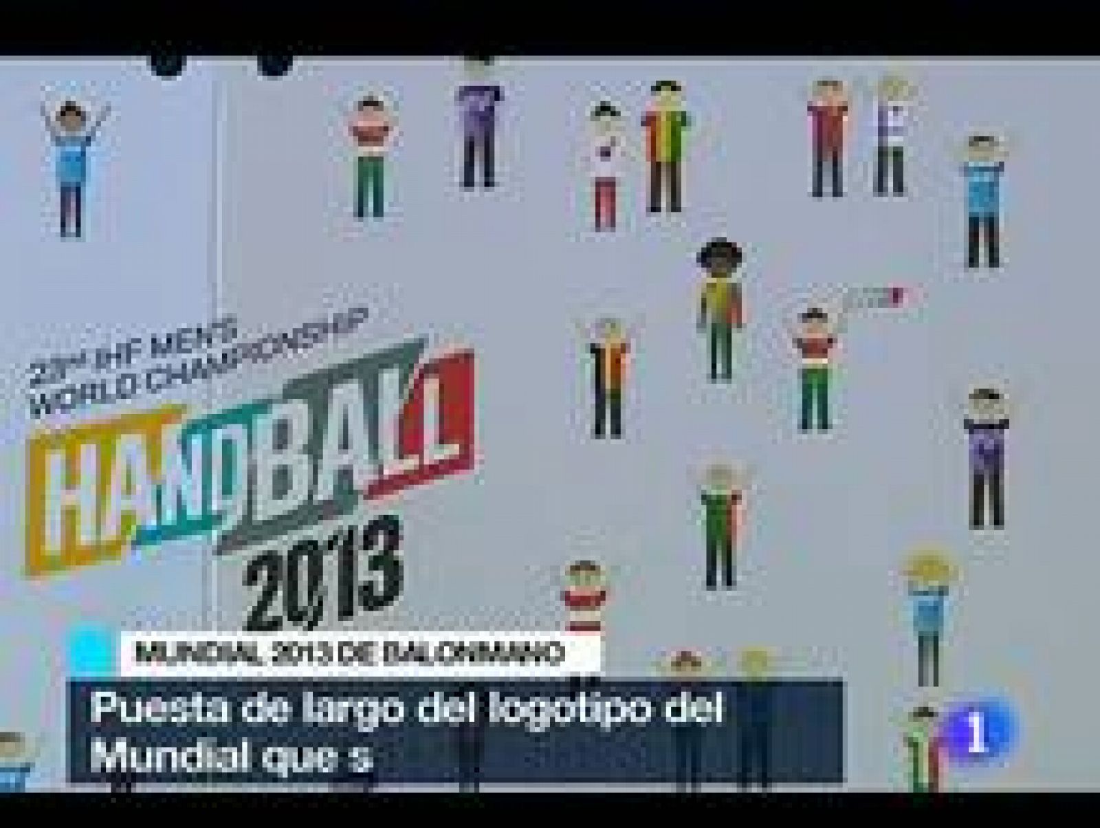 Coincidiendo con la concentración de la selección española de balonmano en Barcelona, se ha presentado el logotipo del Mundial que se celebrará en España en 2013. Un logo inspirado en los movimientos diagonales que los jugadores practican en ataque,