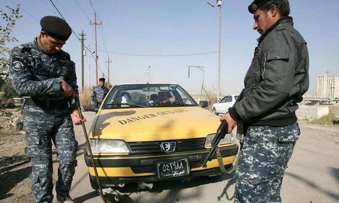 Telediario 1 - Armas de EE.UU que acaban en Irak