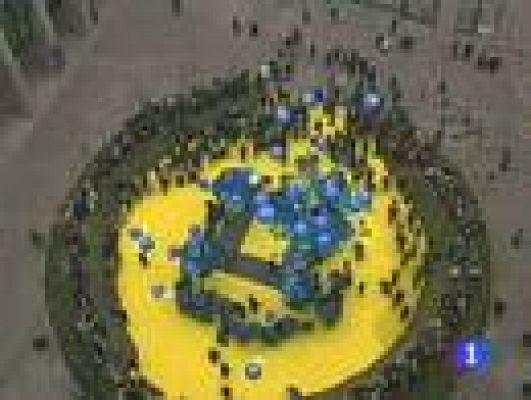 Telediario 1 - 10 años con el euro