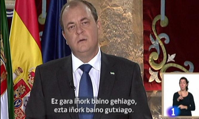 Telediario 1 - Mensajes de fin de año