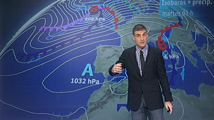 El tiempo - Intervalos de viento fuerte