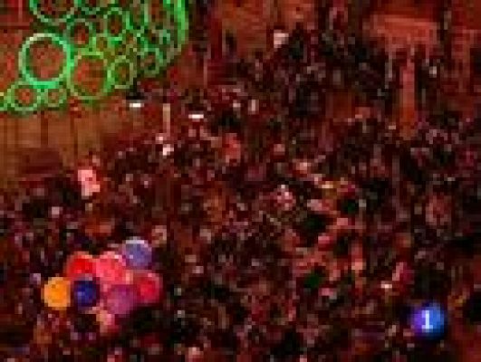 Telediario 1 - Una noche de fiesta y celebración