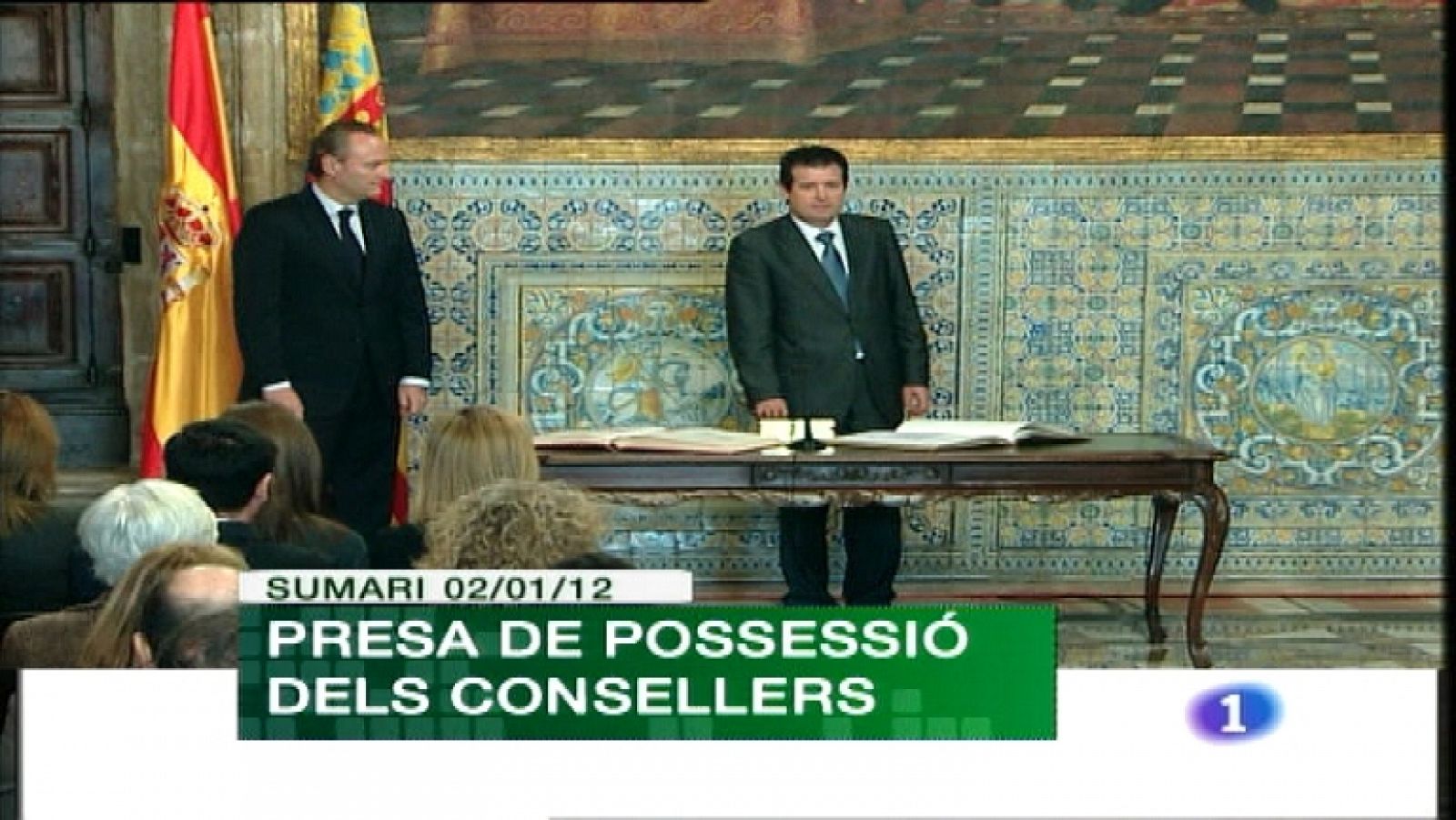 L'informatiu - Comunitat Valenciana: La Comunidad Valenciana en 2' - 02/01/12 | RTVE Play