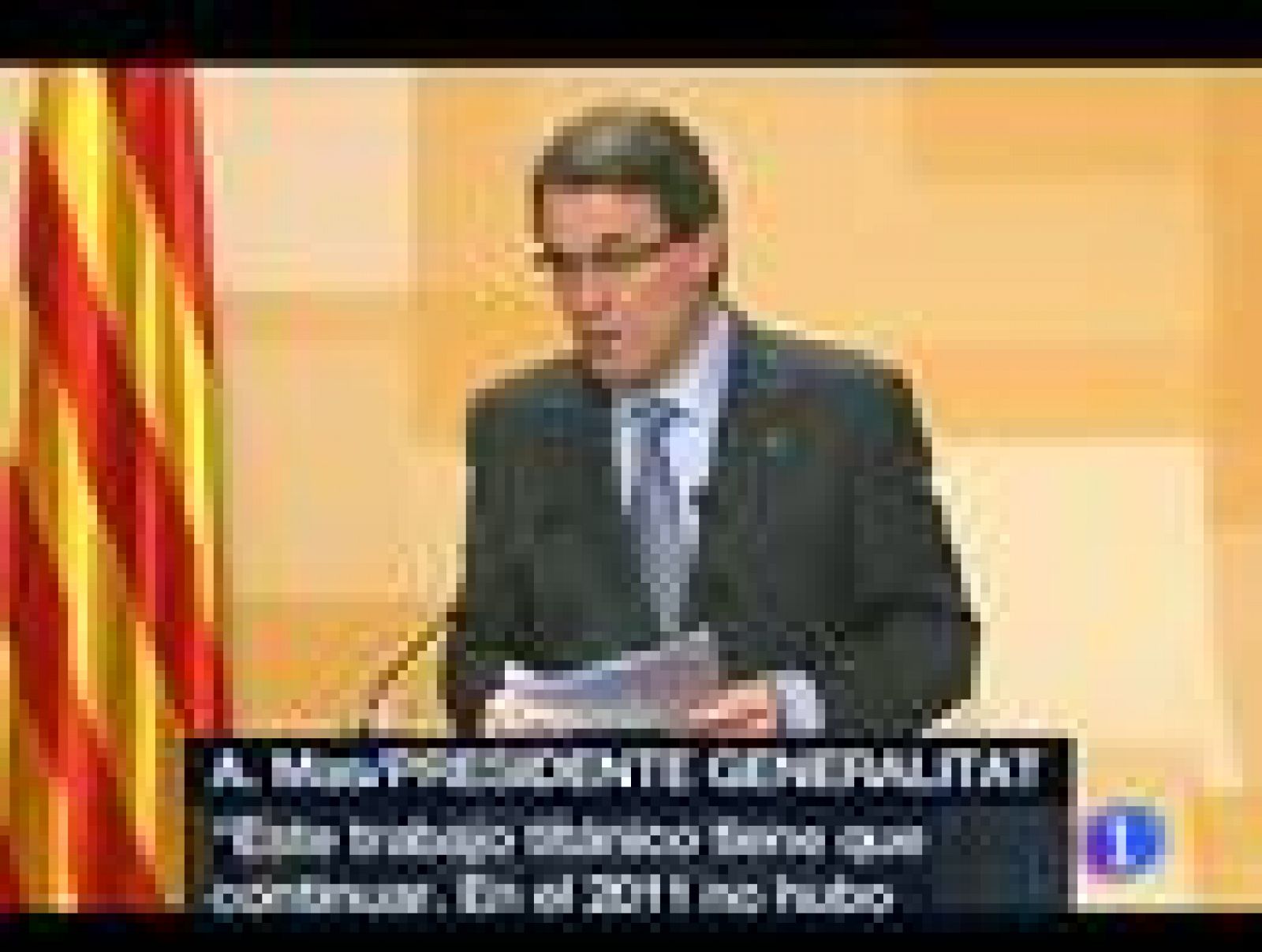 El president de la Generalitat anuncia nuevos ajustes duros