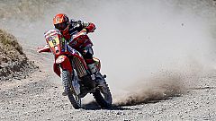 Espectacular caída en el Dakar
