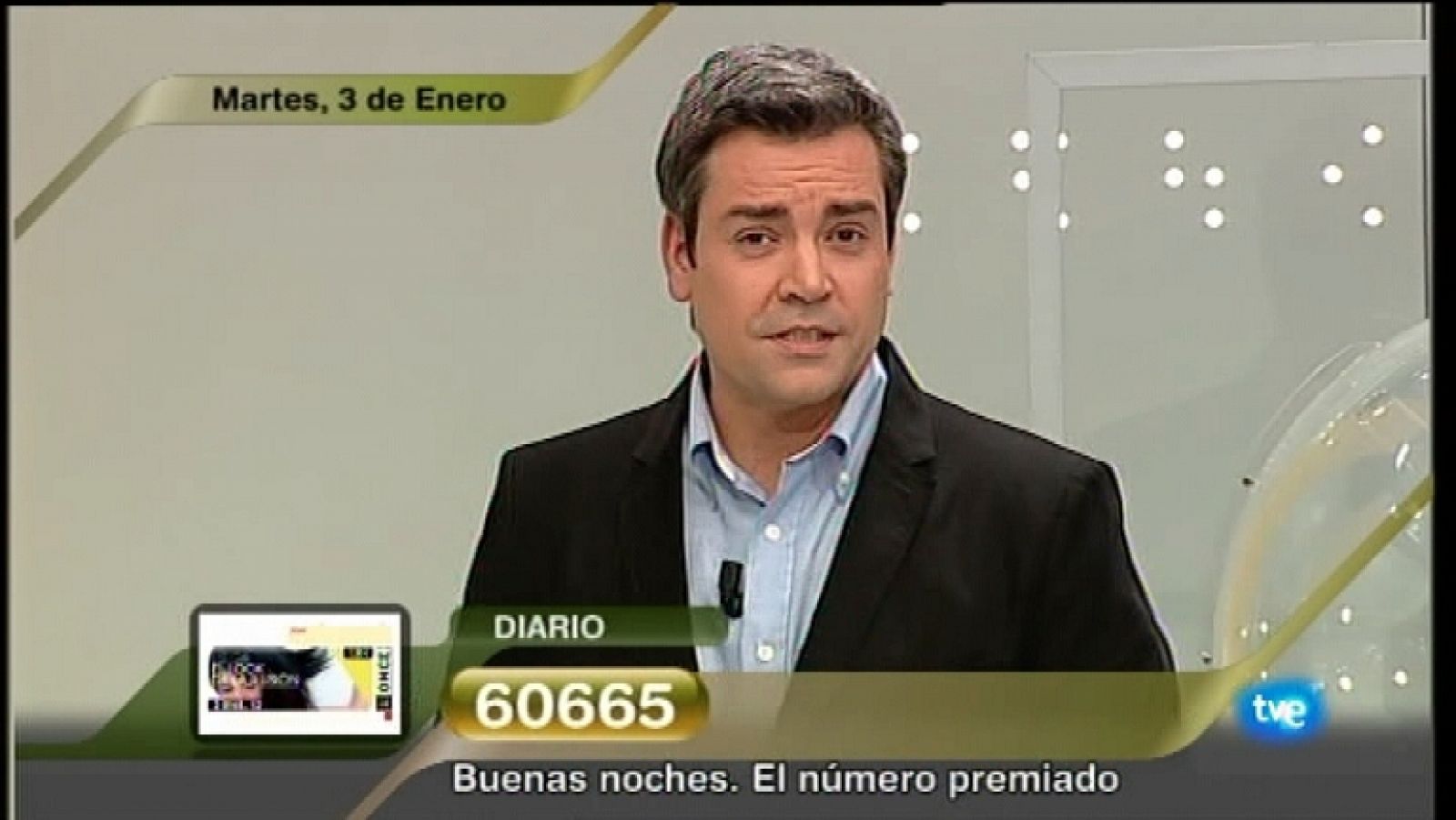 Sorteos ONCE: Sorteo ONCE - 03/01/12 | RTVE Play