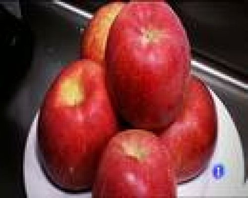 Destino: España - Postre de manzana, por Mila