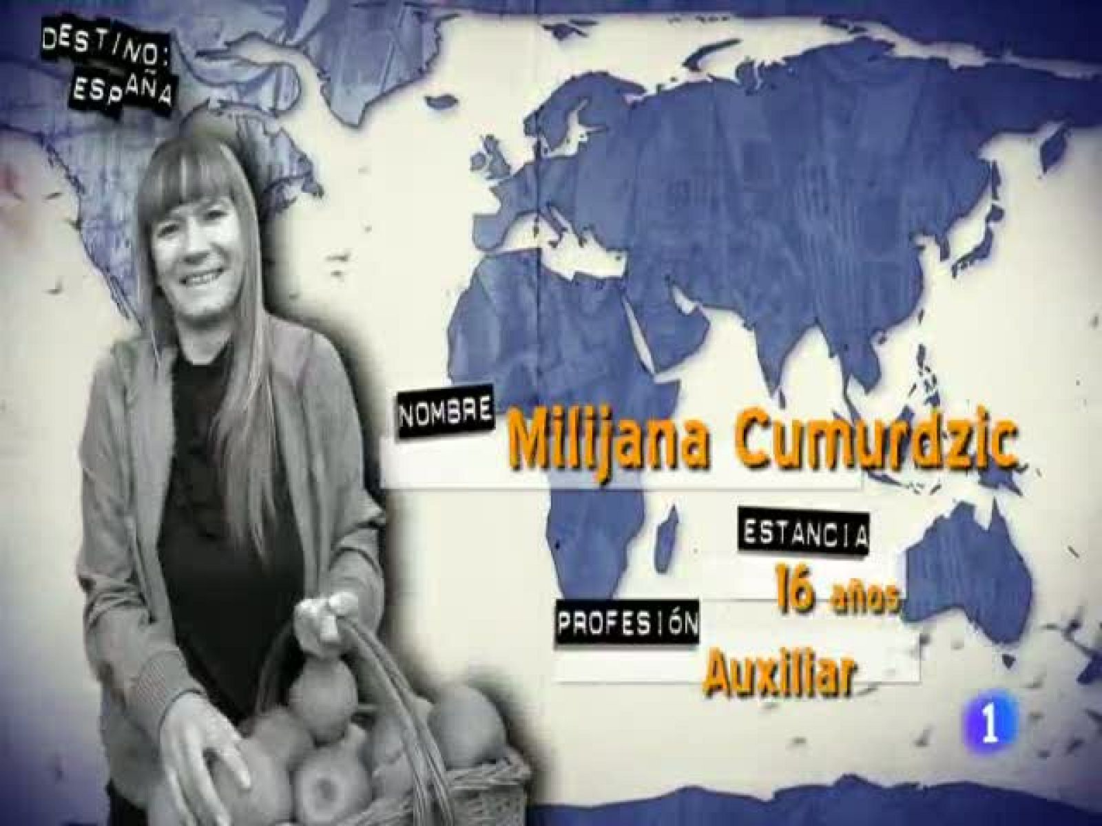 Mila es una de esas jóvenes que tuvo que abandonar Bosnia a causa de la guerra. Calló en Igea y ahí sigue viviendo. Hoy presenta una receta en el concurso de postres de manzana de su pueblo.