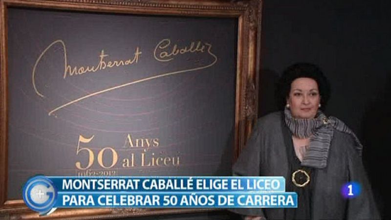 Montserrat Caballé elige el Liceo para celebrar sus 50 años de carrera 