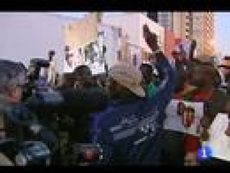 La comunidad senegalesa sale a la calle en Barcelona a pedir justicia