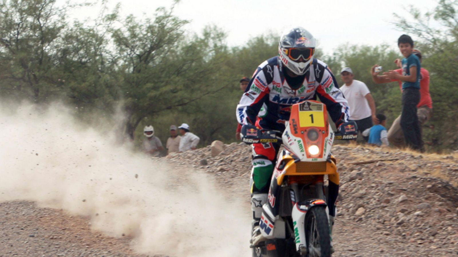 Resumen de la cuarta etapa del Dakar.
