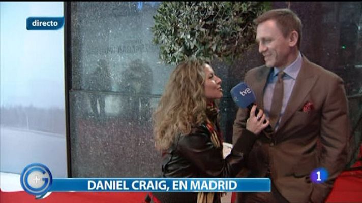 Daniel Craig en Madrid