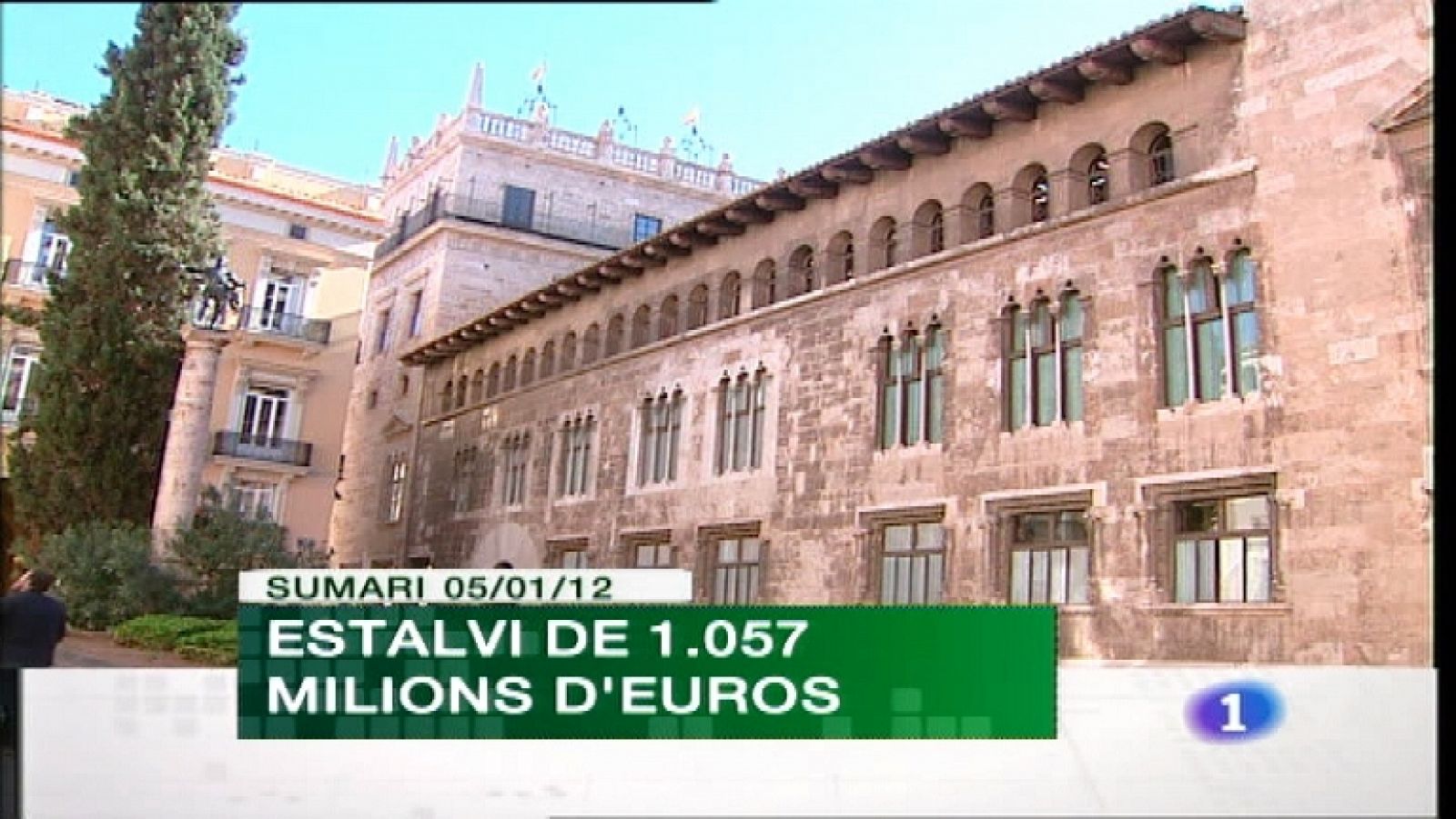 L'informatiu - Comunitat Valenciana: La Comunidad Valenciana en 2' - 05/01/12 | RTVE Play