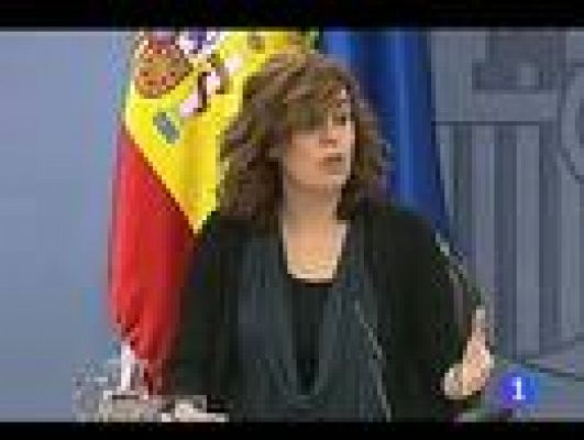 Telediario 1 - Medidas para reducir el gasto