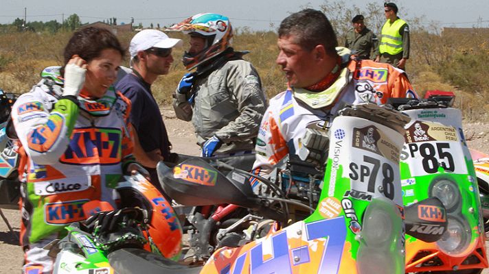 Dakar - El matrimonio Roma sufre unido en el Dakar