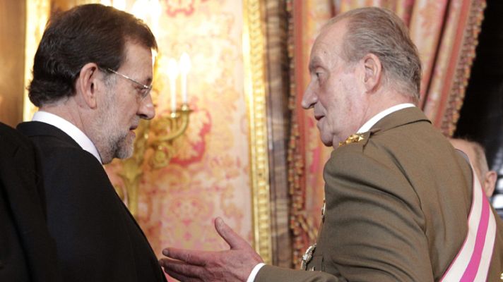  - El rey pide a los militares el máximo rendimiento de sus recursos ante la crisis económica