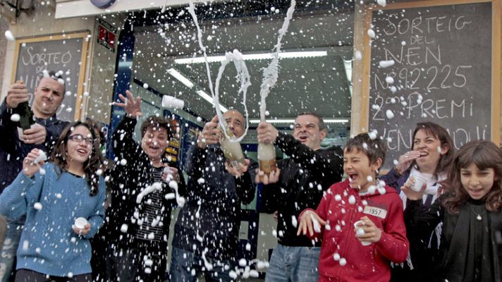Telediario 1 - Segundo premio muy repartido