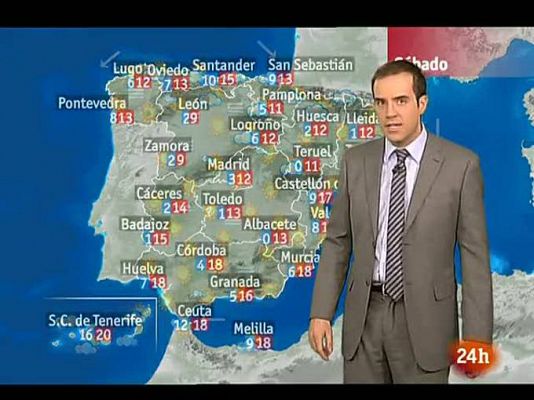 El tiempo - Viento fuerte en Gerona y Menorca