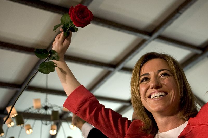 Carme Chacón ha presentado hoy oficialmente su candidatura