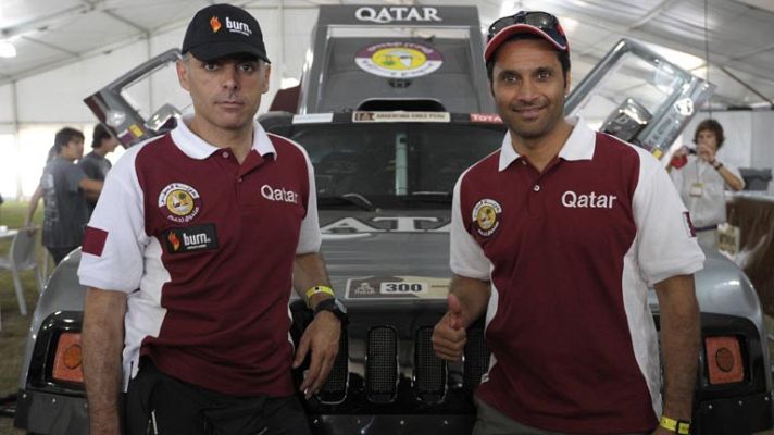 Dakar - Al-Attiyah no quería ir al Dakar sin Lucas Cruz