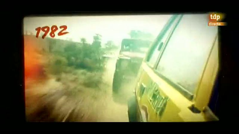 El archivo de TVE en el Dakar recupera la insólita situación que tuvo que vivir el piloto finlandés en 1988.