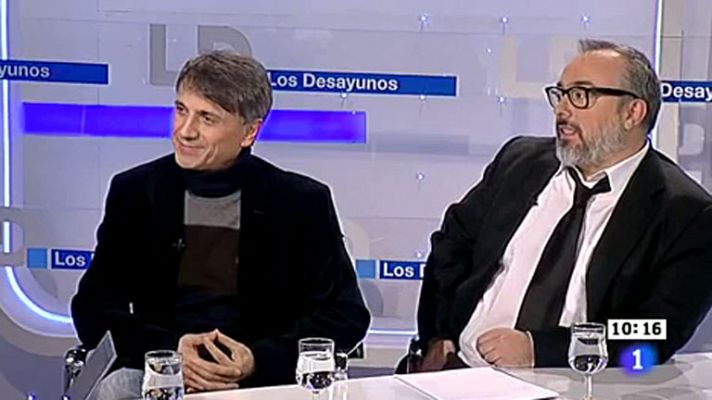 Los desayunos - Álex de la Iglesia y José Mota en Los Desayunos: "Todos lo tenemos más crudo con la crisis"