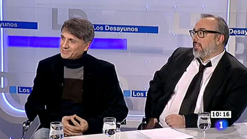  Álex de la Iglesia y José Mota en Los Desayunos: "Todos lo tenemos más crudo con la crisis"