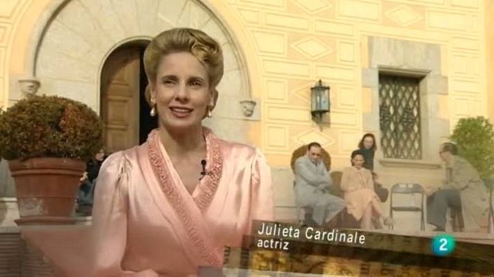 Miradas 2 - Rodaje "una carta para Evita"