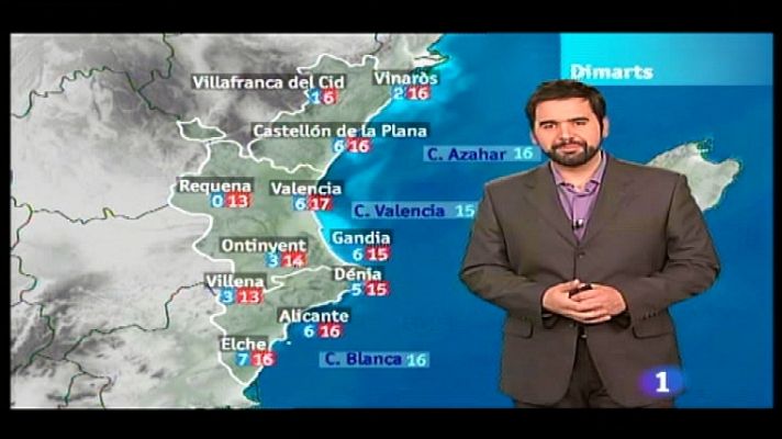 El tiempo en la Comunidad Valenciana - 09/01/12