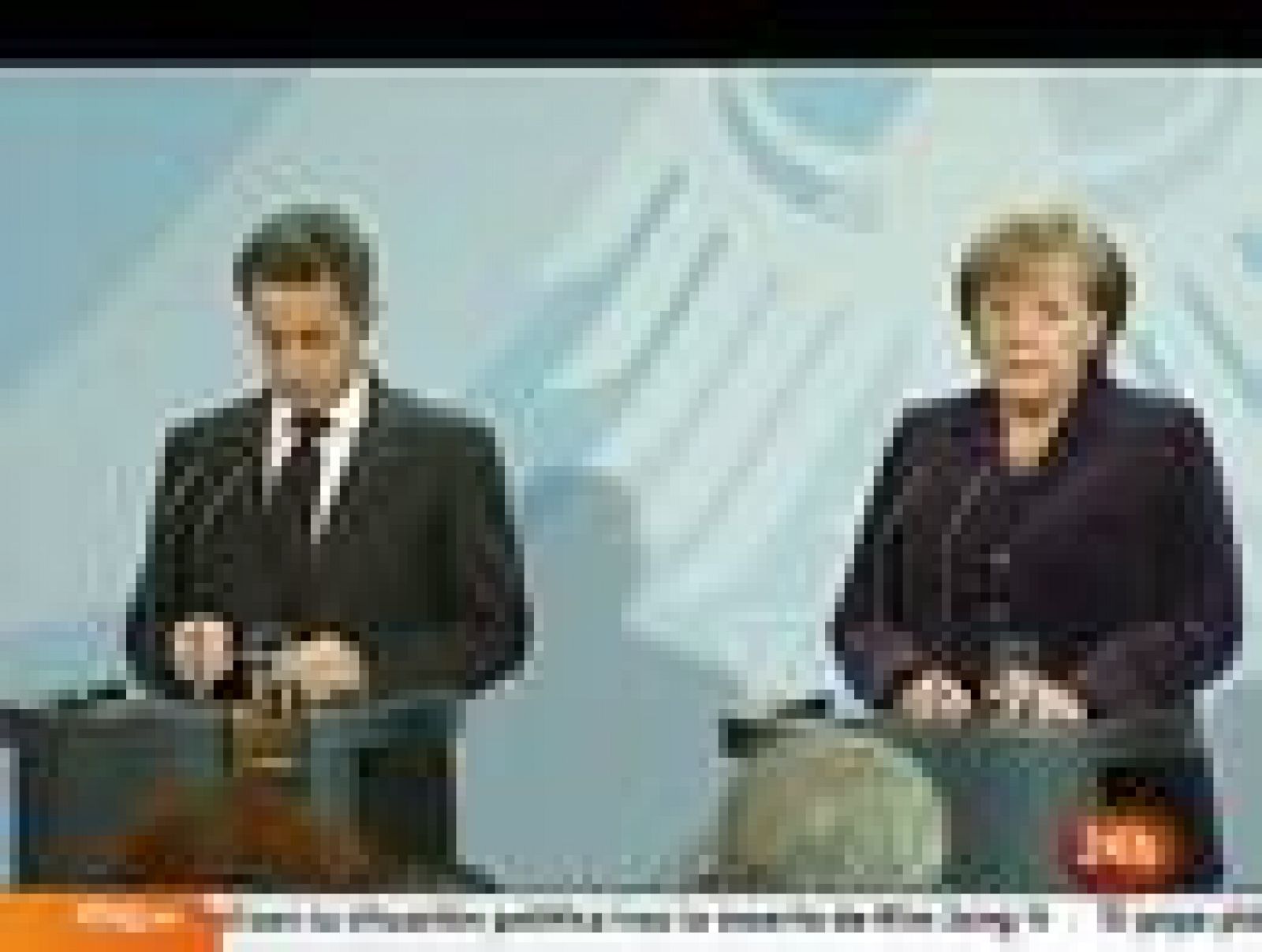 Sin programa: Merkel y Sarkozy quieren que el pacto fiscal del euro esté firamdo el 1 de marzo | RTVE Play