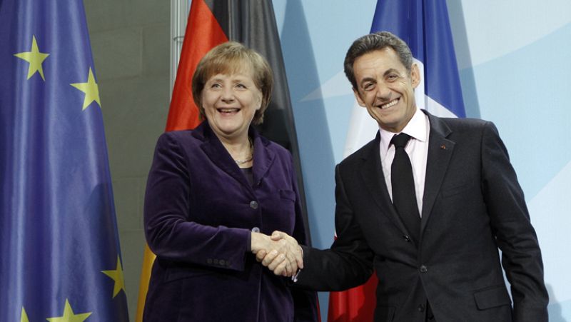 Merkel y Sarkozy inician las negociaciones para la próxima cumbre europea