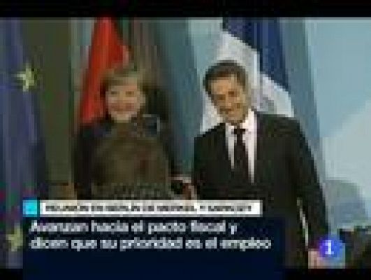 Telediario 1 - Telediario 1 en 4' - 09/01/12